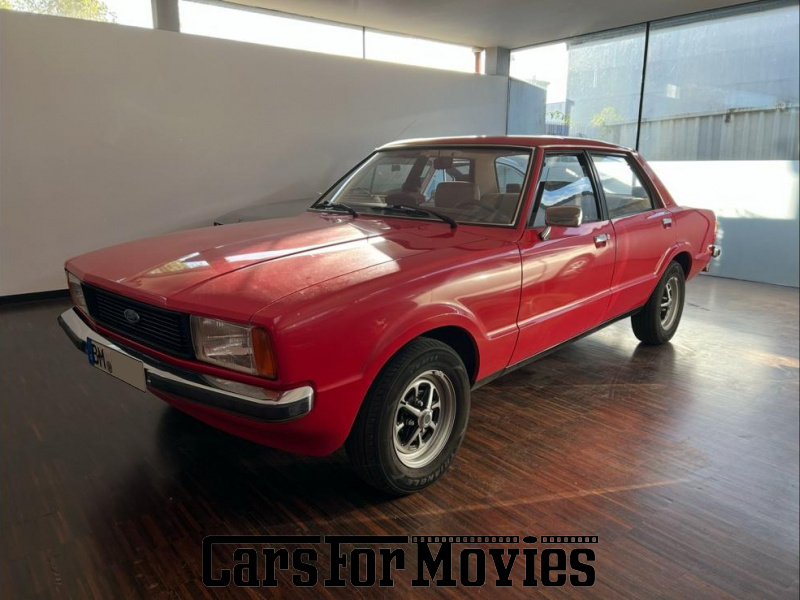 Ford-Werke GmbH Taunus  1978 Deutschland Rot Beige Zivilfahrzeug Limousine Nordrhein-Westfalen 7566 